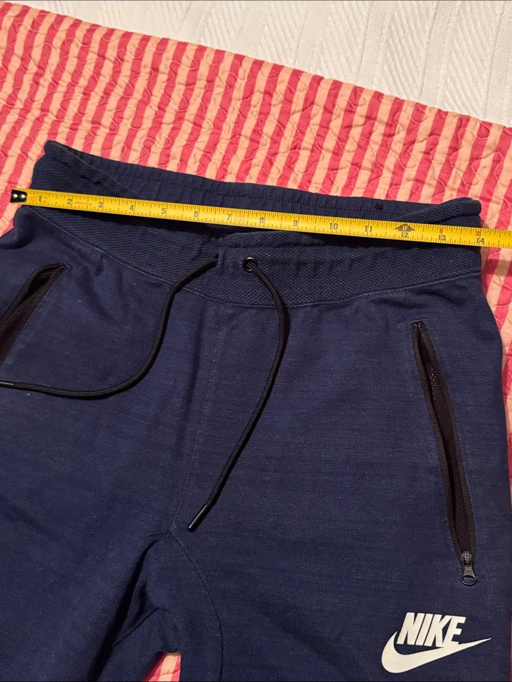 Nike Men’s Navy Blue Fleece Joggers